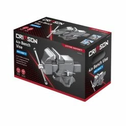 Crimson Force 4" Mechanic's Vise - Heavy Duty Bench Vise for Sockets & Socket Sets - 7059113