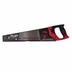 Crimson Force 18" Premium Hand Saw - Model 11760098 - Durable Cutting Tool for Woodworking and DIY Projects