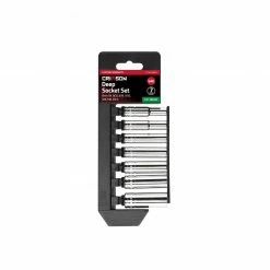 Crimson Force 7-Piece 1/4" Drive SAE Deep Socket Set - 7019202 - Durable Hand Tools for Precision Work