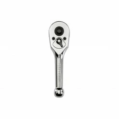 Crimson Force 3/8" Drive 4" Stubby Ratchet - Compact & Durable Hand Tool for Tight Spaces - 7013014