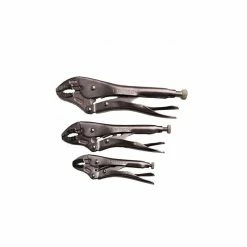 Crimson Force 3 Piece Locking Pliers Set - CT-2431-005 | Durable & Reliable Tools