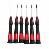 Crimson Force 6 Piece Precision Screwdriver Set - CT-2442-008 | High-Quality Screw Drivers for Precision Work