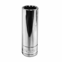 Crimson Force 1/2" Drive 12 Point 1" Deep Socket - 7014309 - High-Quality Socket for Professional Use