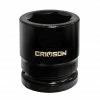 Crimson Force 3/4" Drive 6 Point 30 mm Impact Socket - Heavy-Duty Tool for Professional Use