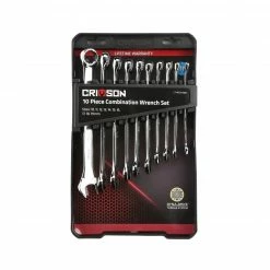 Crimson Force 10 Piece Metric Combination Wrench Set - 7019005 - High-Quality Sockets & Socket Sets