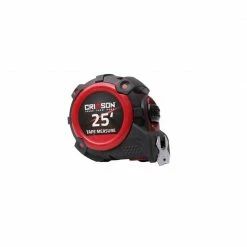 Crimson Force 25' Auto Lock Tape Measure - CT-2425-001 - Durable Measuring Tool for Precision Layouts