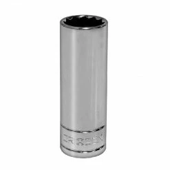Crimson Force 1/2" Drive 12 Point 3/4" Deep Socket - Durable & Precision Engineered Hand Tool - 7014305