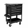 Crimson Force 5 Drawer Tool Chest - Heavy Duty Tool Storage Organizer (Model: MW-0308B)