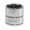 Crimson Force 3/8" Drive 6 Point 7/16" Socket - Premium Durability & Precision Tool - 7013202