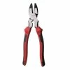 Crimson Force 9 3/4" Linesman Pliers - CT-2432-014 - Heavy-Duty Cutters & Nippers for Professional Use