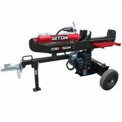 Crimson Force 32 Ton Log Splitter - YTL-590-012 | Heavy-Duty Firewood Splitter for Efficient Log Splitting