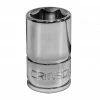Crimson Force 1/4" Drive 6 Point 10 mm Socket - Durable & Precision Engineered - 7012510