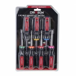Crimson ForceĀ 7 Piece Nut Driver SetĀ Metric - CT-2443-002 - Nut Drivers