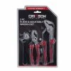 Crimson Force 3-Piece Pliers and Adjustable Wrench Set - CT-2432-017 - Cutters & Nippers